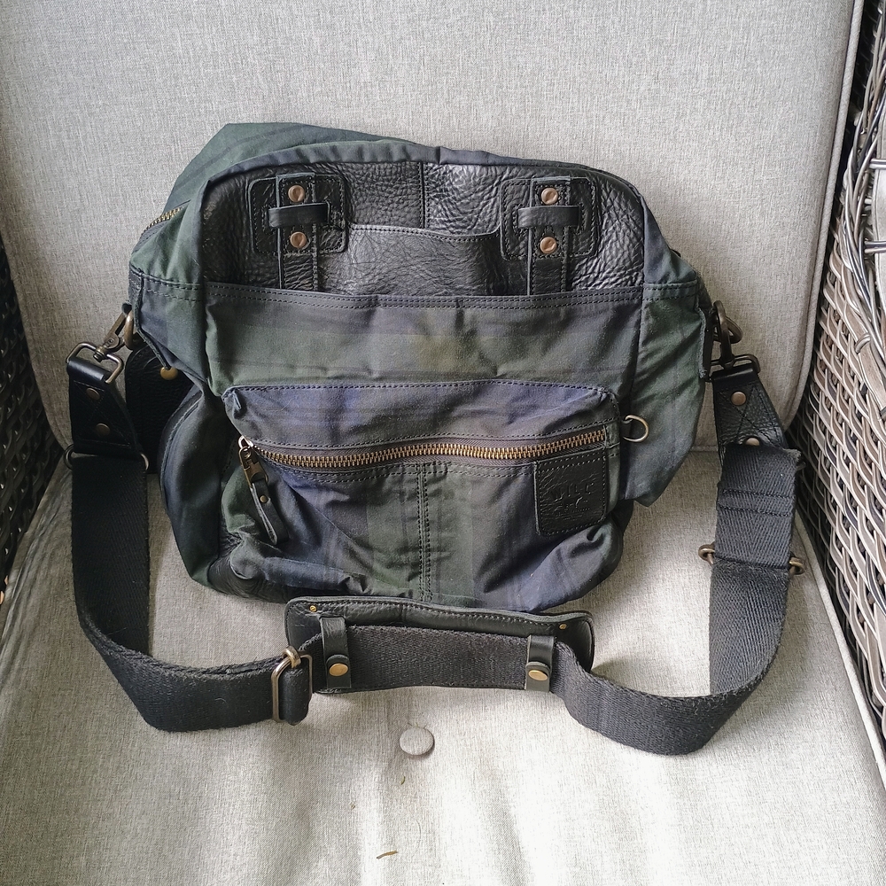 Will Leather Goods Plaid Onward Tote